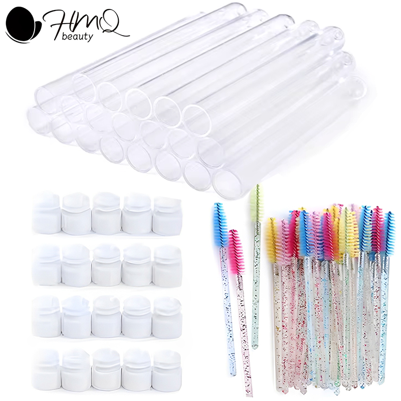 Beauty Makeup Youtube - Eyelash Brush Tube With Eyebrow Brushes