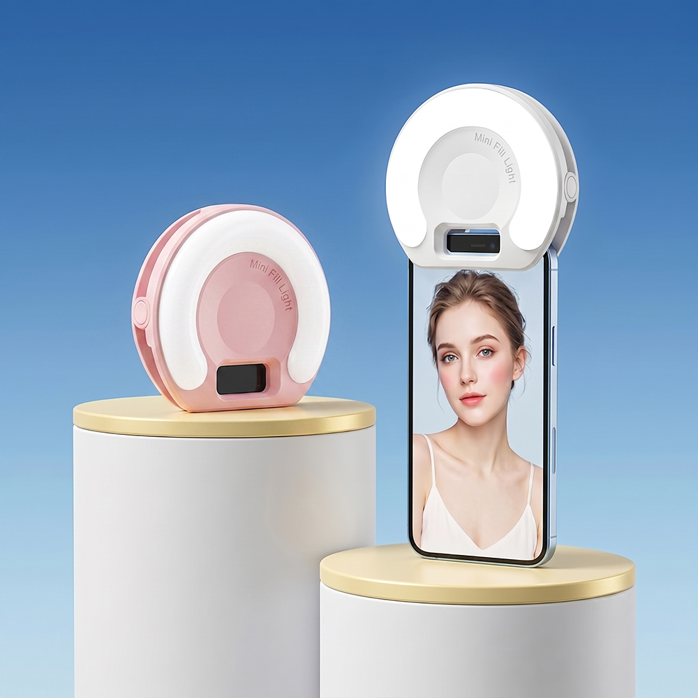 Beauty Makeup Video - Portable Mini Selfie Ring Light Clip