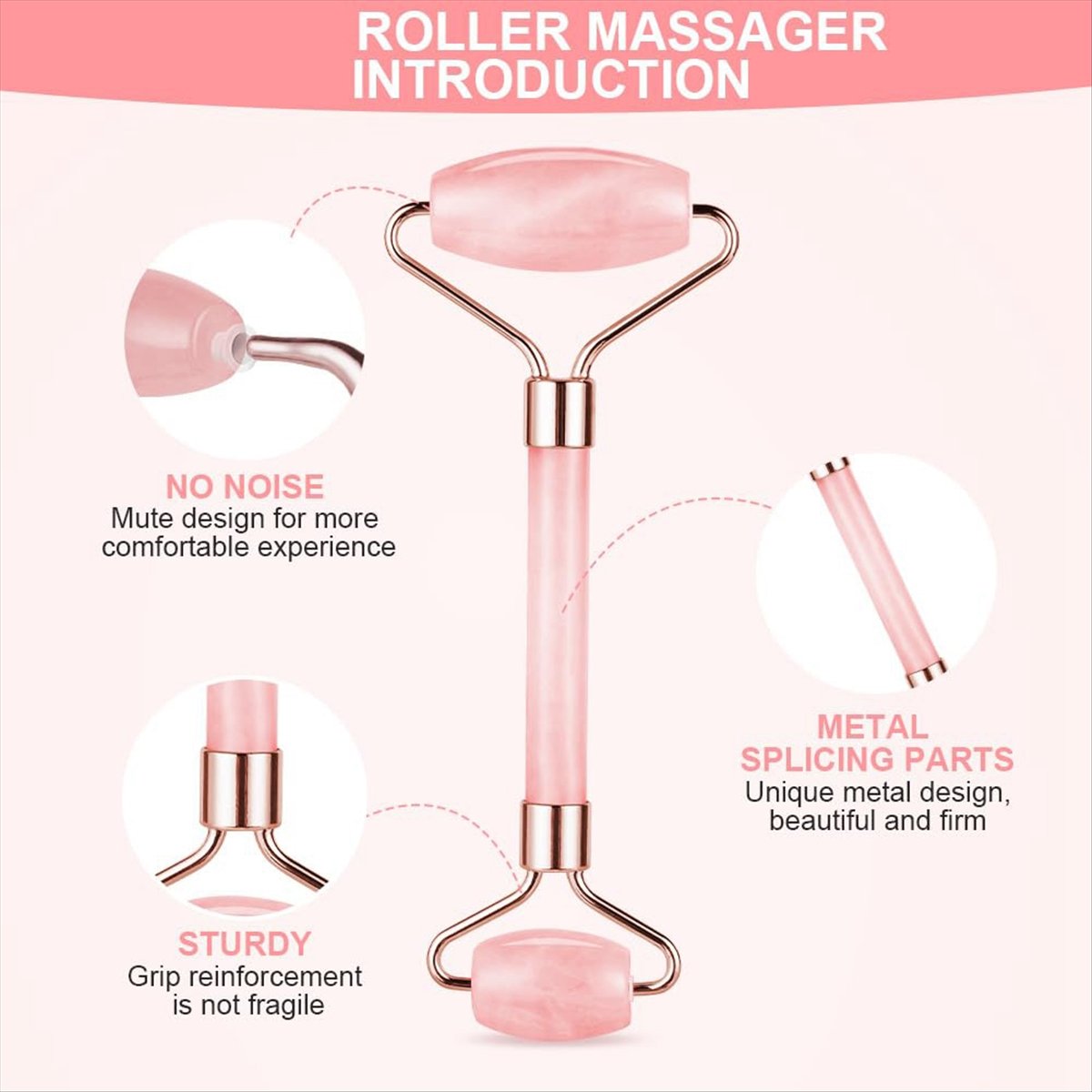 MSOR New Gua Sha Tools Jade Ro - Jade Roller Gua Sha recension och pris