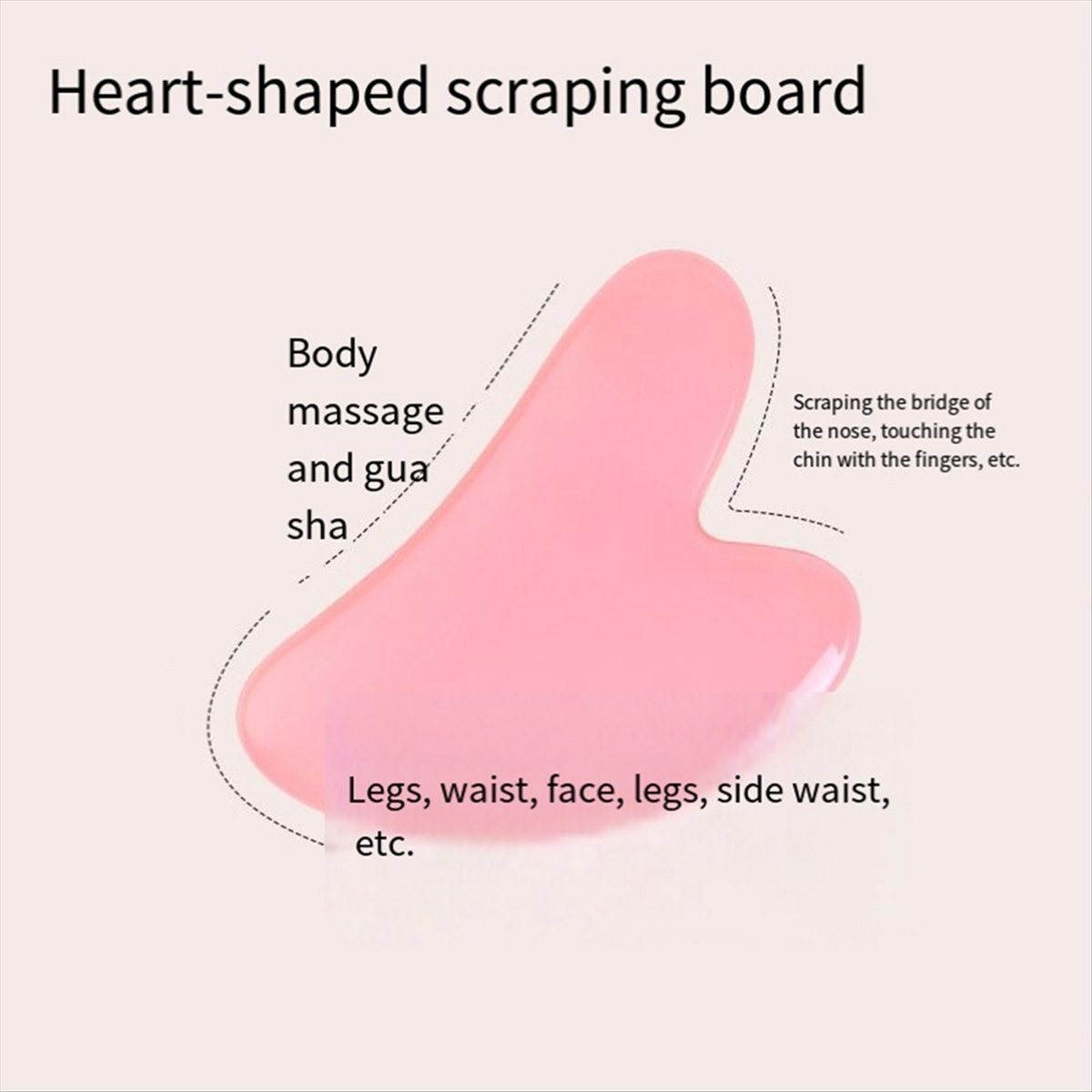 MSOR New Gua Sha Tools Jade Ro - Jade Roller Gua Sha recension och pris