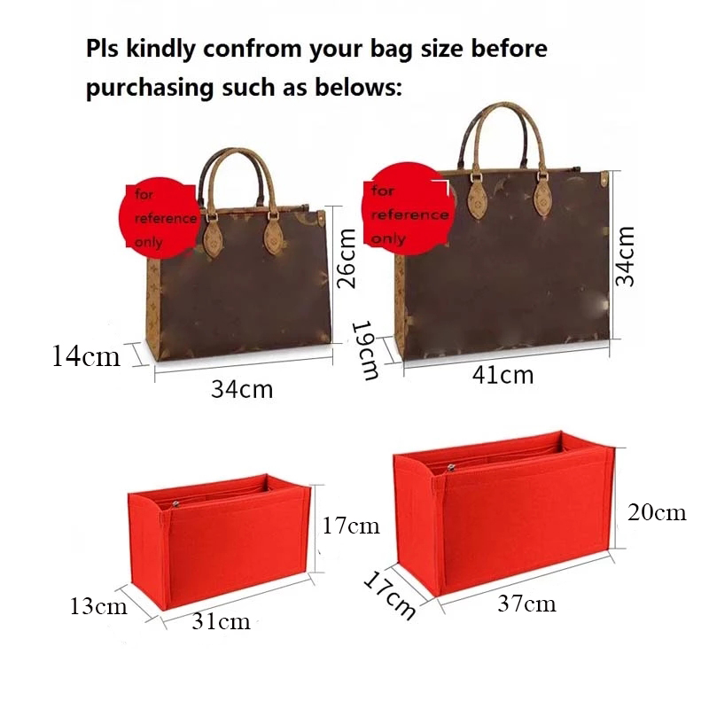 Felt Cloth Insert Bag Fits BOO - Ysl Beauty Makeup Bag recension och pris