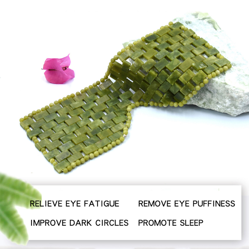 Jade Eye Mask Facial Massager  - Jade Roller Gua Sha recension och pris