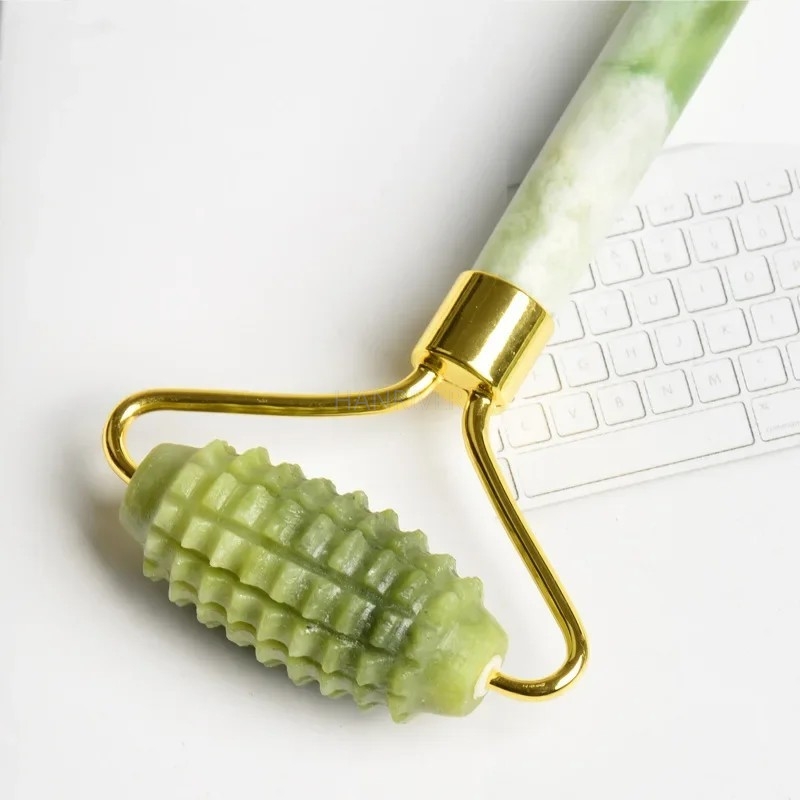 Facial Jade Massage Roller Set - Jade Roller Gua Sha recension och pris