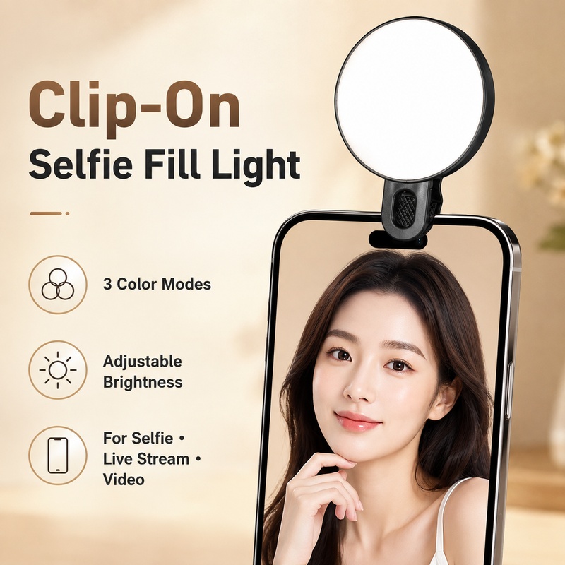 Portable RGB LED Fill Light Mi - Beauty Makeup Video recension och pris