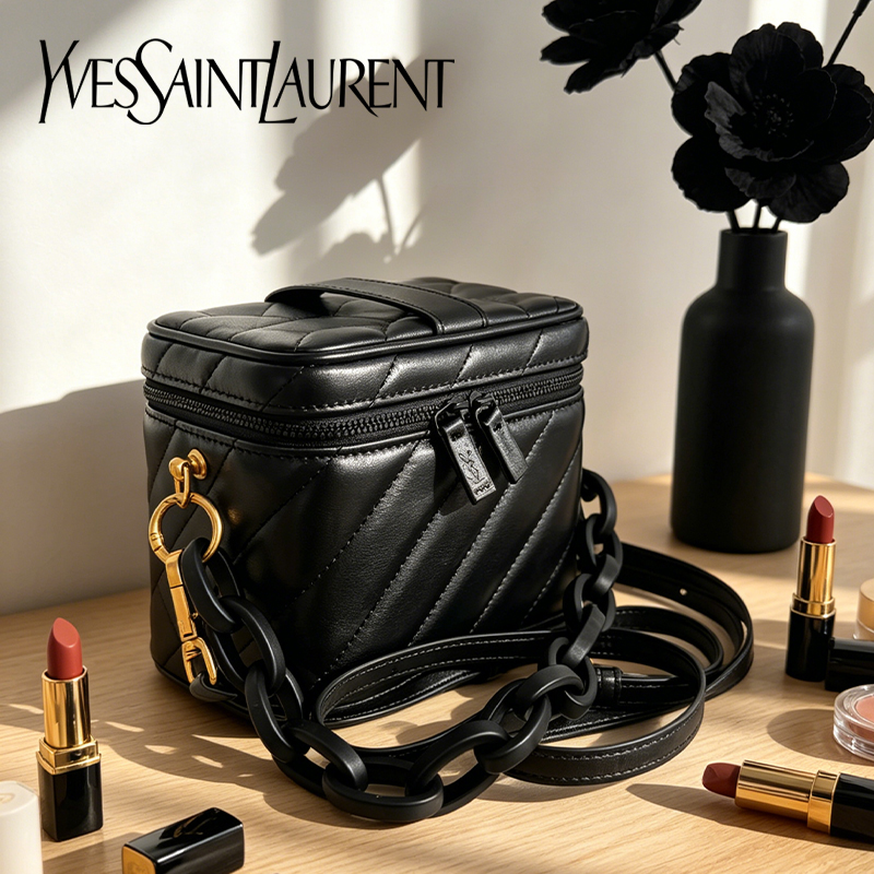 Yves Saint Laurent’s Bag Black - Ysl Beauty Makeup Bag recension och pris