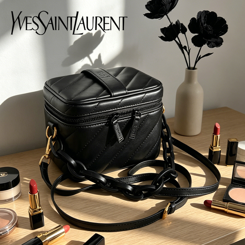 Yves Saint Laurent’s Bag Black - Ysl Beauty Makeup Bag recension och pris