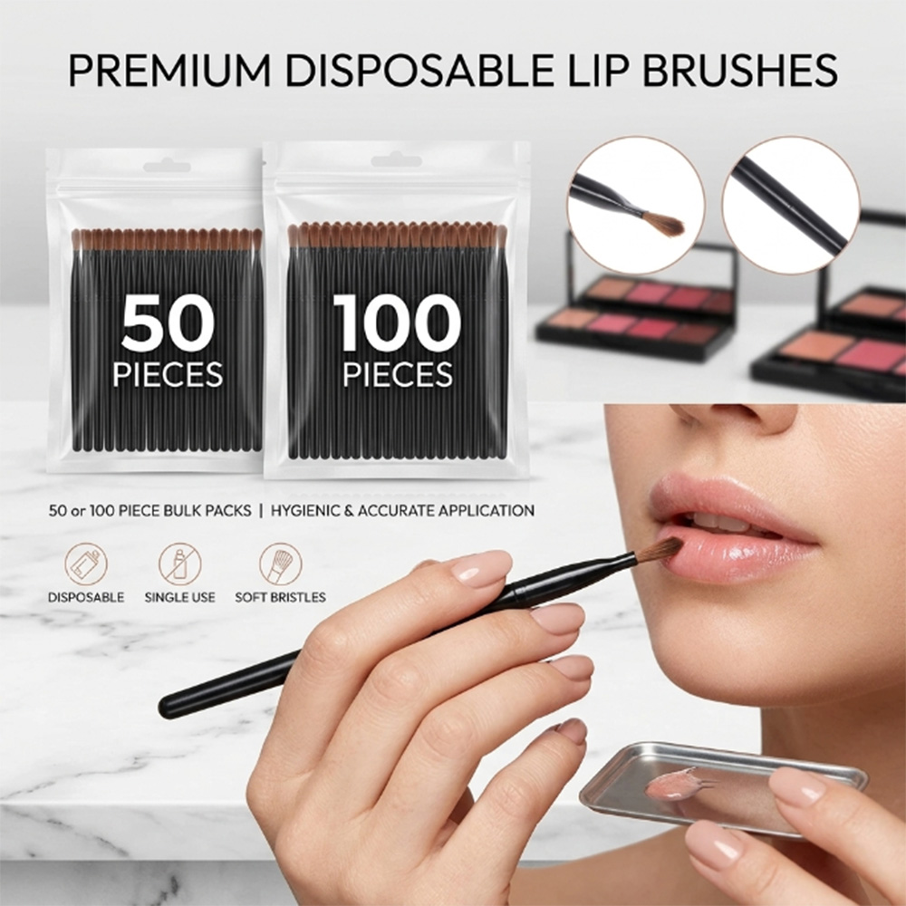 50/100pcs Disposable Lip Brush - Makeup Brush Set recension och pris