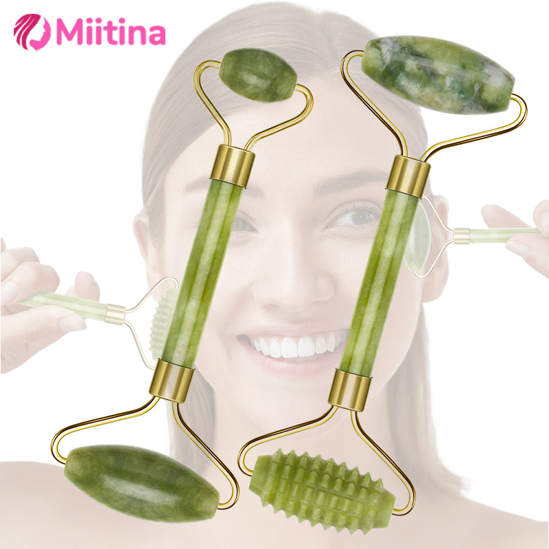 Natural Jade Roller Face Gua S - Jade Roller Gua Sha recension och pris
