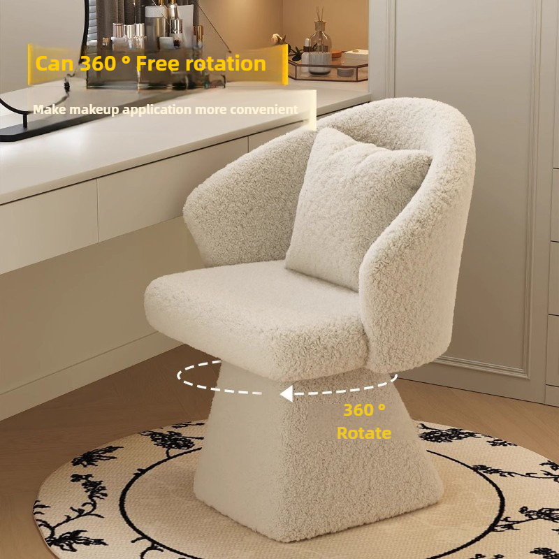 Dressing Table Chair, Rotatabl - Beauty For You Makeup recension och pris