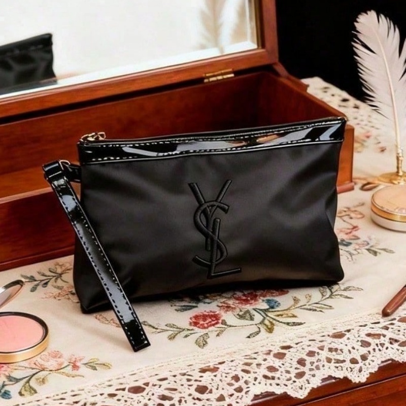 YSL Classic Cosmetic Bag For W - Ysl Beauty Makeup Bag recension och pris