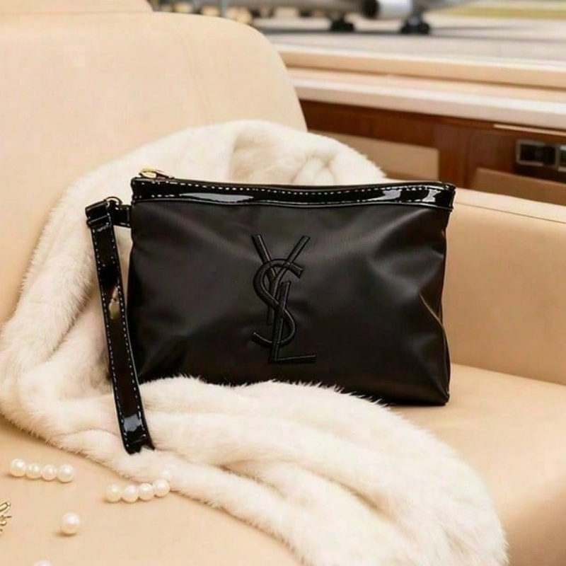 YSL Classic Cosmetic Bag For W - Ysl Beauty Makeup Bag recension och pris