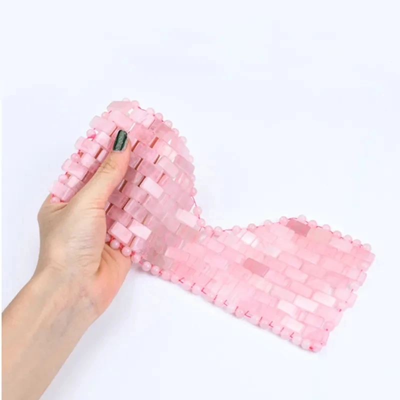 Natural Rose Quartz Jade Eye M - Jade Roller Gua Sha recension och pris
