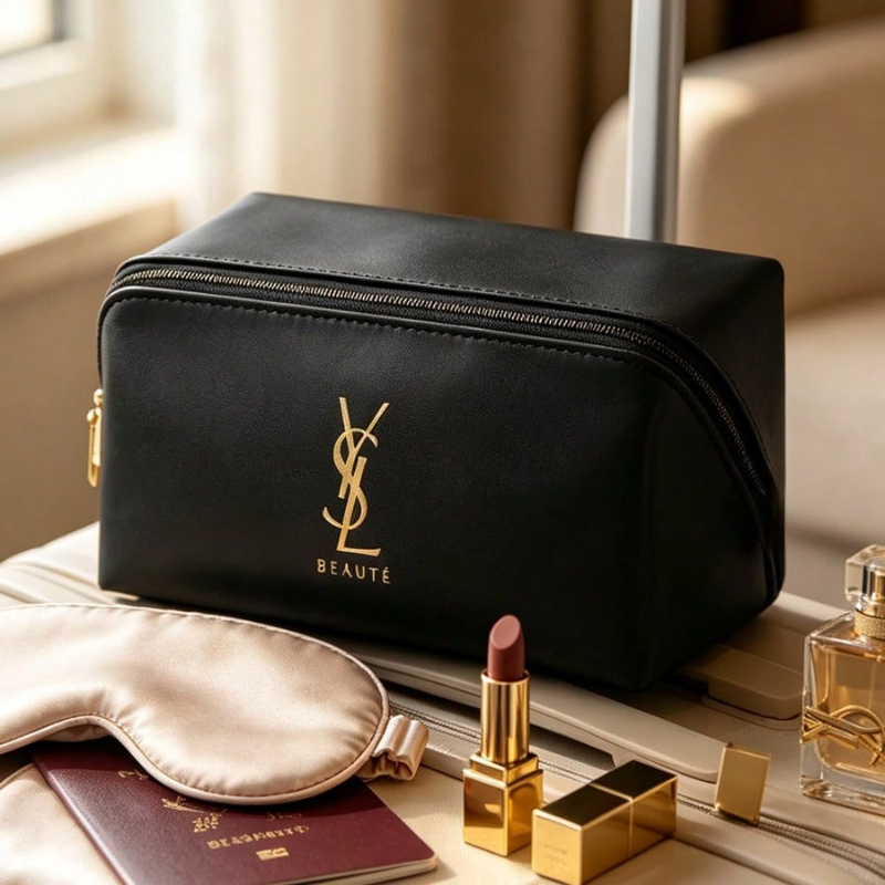 YSL Large Capacity Cosmetic Ba - Ysl Beauty Makeup Bag recension och pris