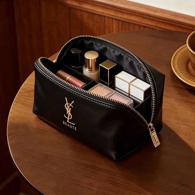 YSL Large Capacity Cosmetic Ba - Ysl Beauty Makeup Bag recension och pris