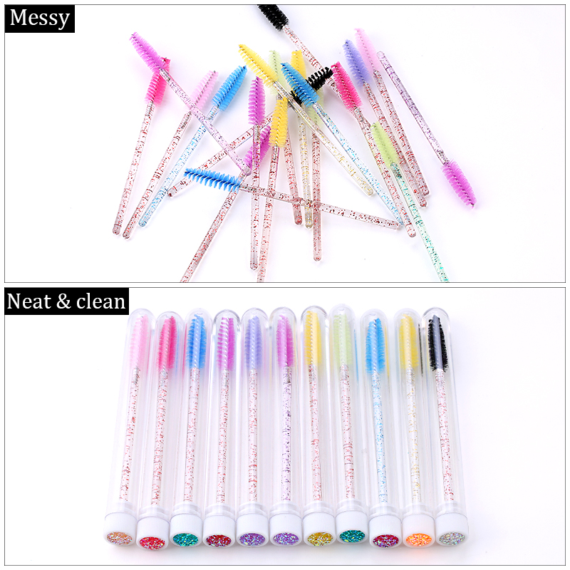 20Pcs Reusable Eyebrow Brush T - Beauty Makeup Youtube recension och pris