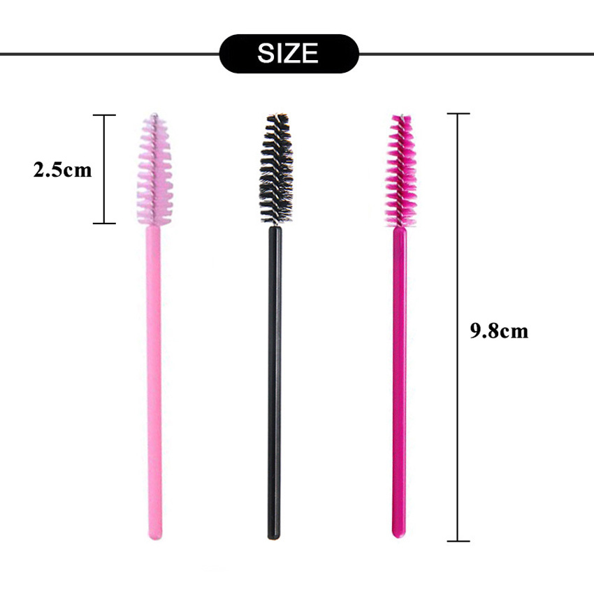 100Pcs Disposable Micro Eyelas - Makeup Brush Set recension och pris